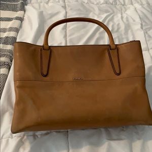 Brown coach purse